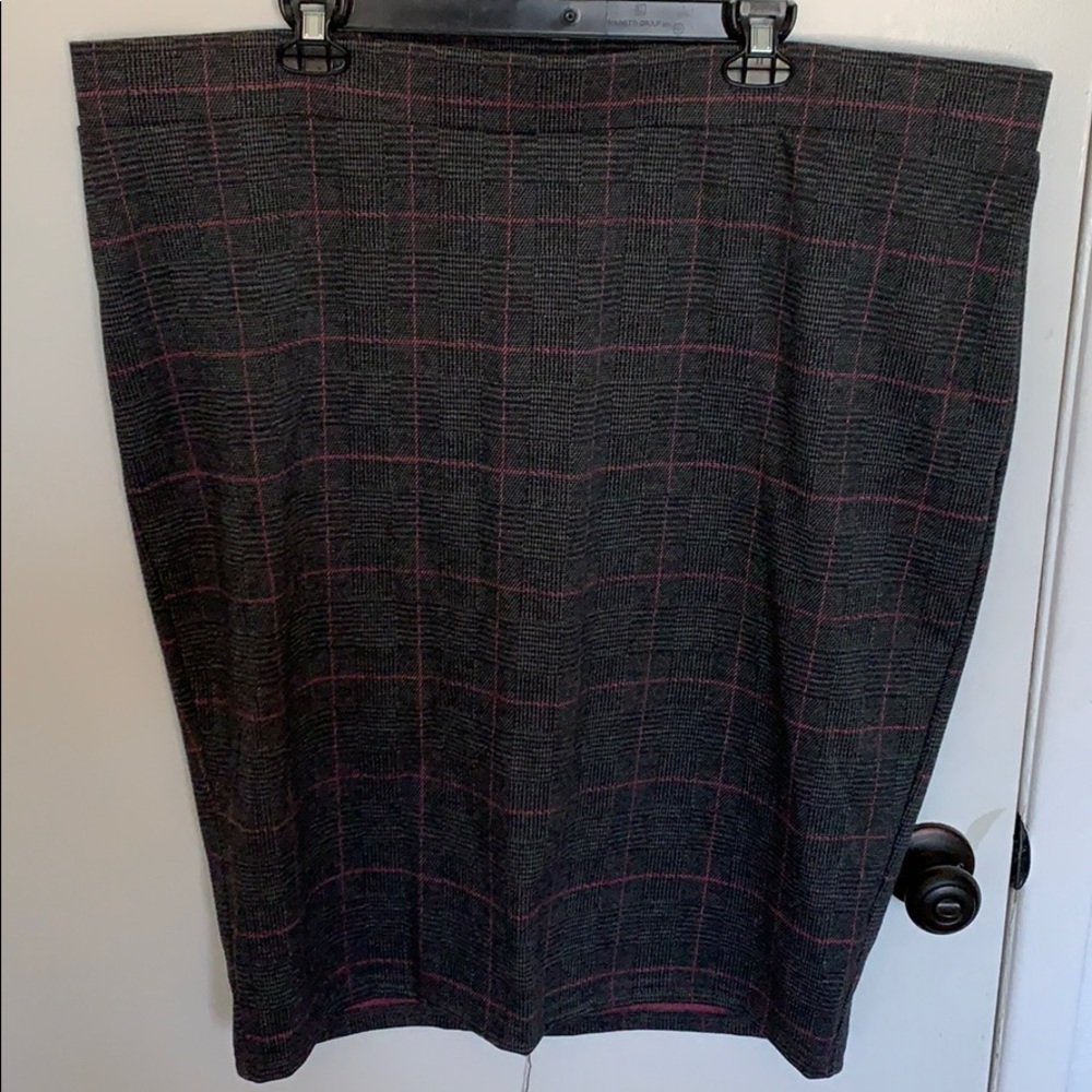 Torrid Plaid Pencil Skirt